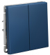 фото Выключатель двухклавишный  Systeme Electric GAL001151S в Красноярске