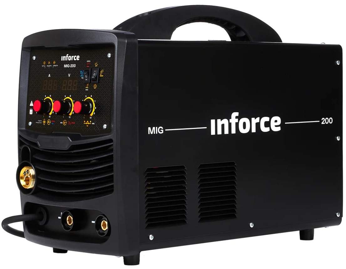 

Инвертор сварочный Inforce MIG-200 04-08-03 полуавтомат, MIG-200