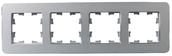 

Рамка четверная IEK BR-M42-M-01-K47 BRITE РУ-4-1-Бр Металл Алюминевый RE, BR-M42-M-01-K47