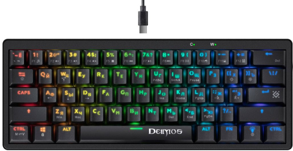 фото Клавиатура проводная Defender Deimos GK-303 RU в Уфе