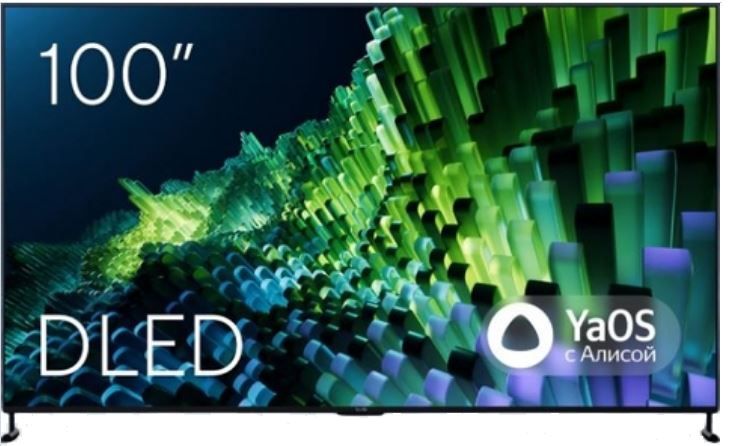 

Телевизор _ TD100UFBHH11 100” Tuvio 4K ULTRA HD DLED Frameless на платформе YaOS, черный, TD100UFBHH11