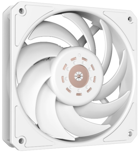 Изображение товара Вентилятор Eurocase EU-FN120WL003 WH для корпуса 3 шт PWM охлаждение