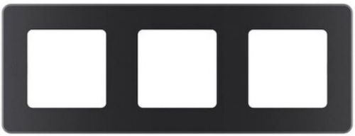 

Рамка Legrand 673953 Inspiria антрацит - 3 поста, 673953