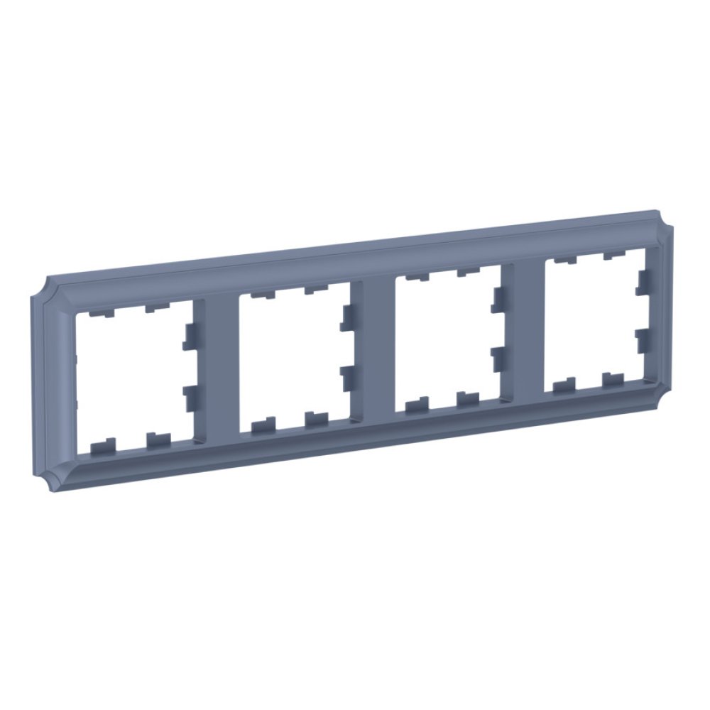 

Рамка четверная Systeme Electric ATN100704 AtlasDesign ANTIQUE универсальная, Грифель, ATN100704