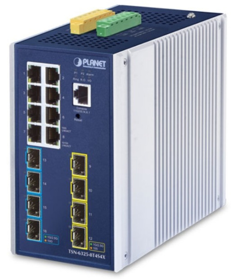 фото Коммутатор управляемый Planet TSN-6325-8T4S4X в Уфе