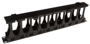 фото Кабельный организатор  Cabeus JB08-1U-150-PL-BK