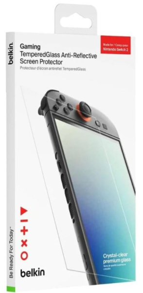 Изображение товара Защитное стекло Belkin ENA004hq для Nintendo Switch 2 - антибликовое