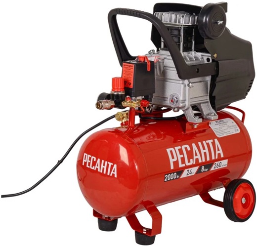 

Компрессор Ресанта КП-24/260М, КП-24/260М