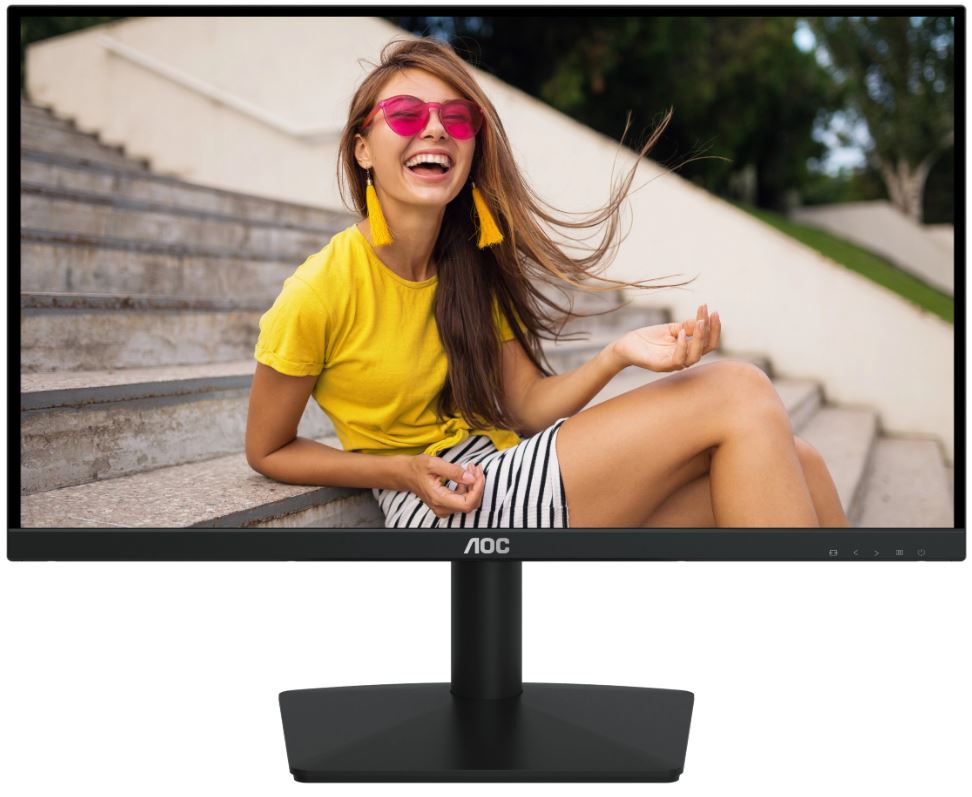 

Монитор 23,8" AOC 24B15H3 1920x1080, 16:9, IPS, 250 cd/m2, 1000:1, 4ms, 178°/178°, 120Hz, HDMI 1.4, VGA, черный, 24B15H3