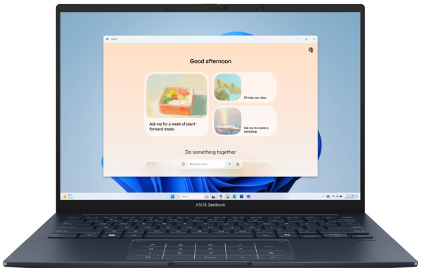 фото Ноутбук  ASUS UX3405CA-PP188 в Уфе 14 ", Core Ultra 9, 16 Гб RAM, 1 Тб SSD, Arc graphics, Синий