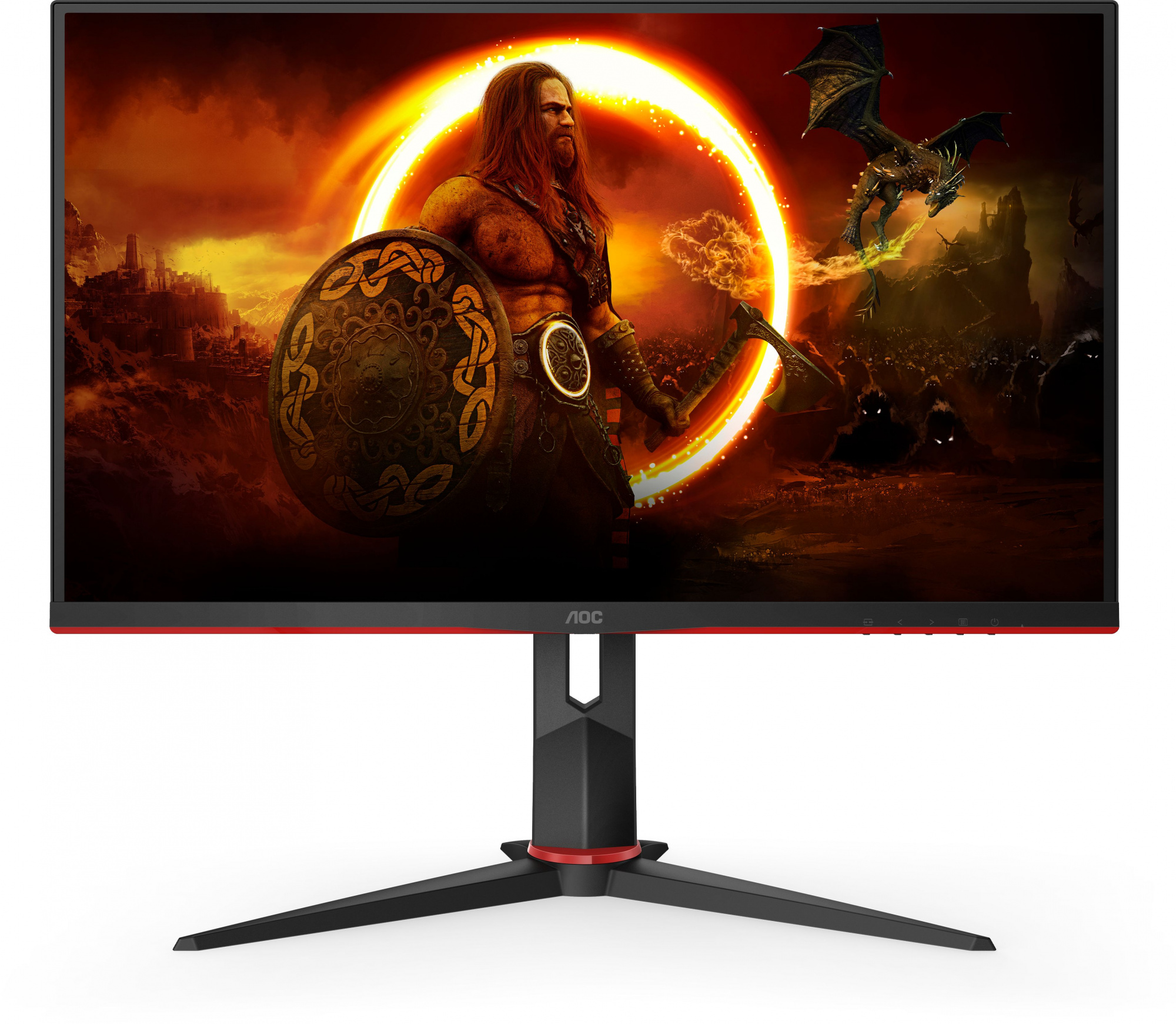 

Монитор AOC Q27G2U 2560x1440 WLED, 16:9, VA, 250cd, 3000:1, 80M:1, 4ms, 178/178, 2*HDMI, DP, 4*USB, audio, 144Hz, tilt, HAS, swivel, pivot, VESA 100x1, Q27G2U