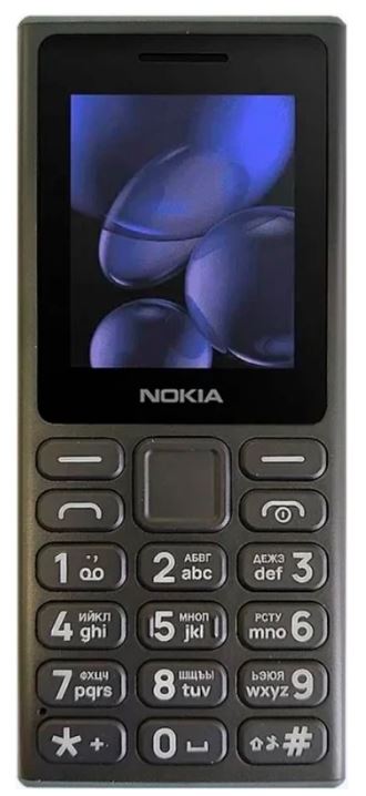 

Мобильный телефон Nokia 108 TA-1627 DS SP01Z07Z1982Y EAC BLACK, 108 TA-1627 DS