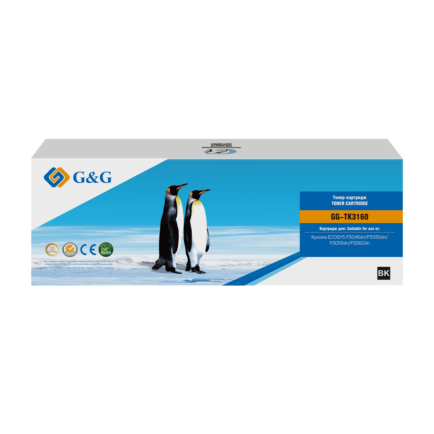 

Картридж G&G GG-TK3160 GG Toner cartridge for Kyocera P3045dn/P3050dn/P3055dn/P3060dn/P3145dn/P3150dn/P3155dn/P3260dn/M3145dn/M3645dn/M3860idn/M3860i, GG-TK3160