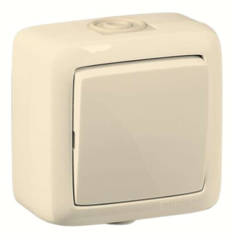 Изображение товара Переключатель одноклавишный HEGEL ВА10-261-01 для электросистем