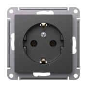 фото Розетка с заземлением Systeme Electric ATN001443
