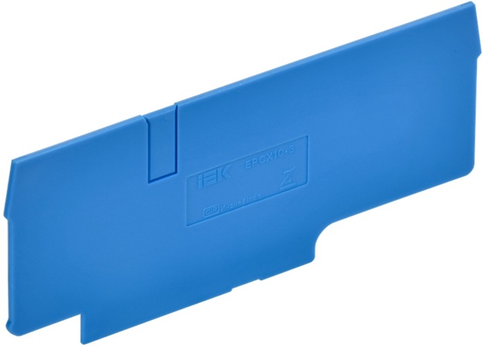 

Заглушка IEK AF-CT40-00-3-K07-010-ZGL EPCX10-3 BU для колодки клеммной CX10-3 синяя ARMAFIX, AF-CT40-00-3-K07-010-ZGL