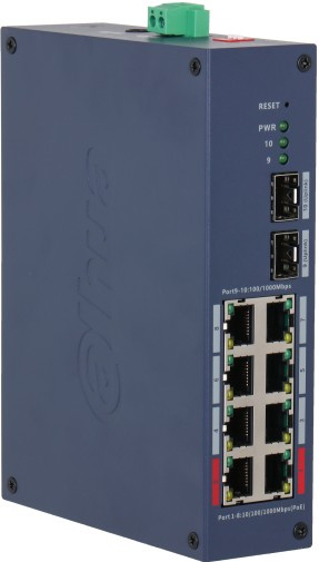 Изображение товара Коммутатор PoE Dahua DH-CHS4210-8GT-110