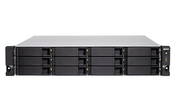 

Сетевой накопитель QNAP TS-1283XU-RP-E2124-8G 12 отсеков 3,5"/2,5", 2х10 SFP+, стоечное исполнение, 2 блока питания. E-2124 3,3 ГГц (до 4,3 ГГц ), 8 Г, TS-1283XU-RP-E2124-8G