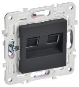 фото Розетка компьютерная IEK SK-K20-1-K53