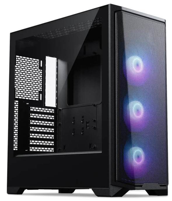 

Корпус PHANTEKS Eclipse G370A PH-EC370GA_DBK01 черный, без БП, боковая панель из закалённого стекла, USB 3.0, USB Type-C, Eclipse G370A