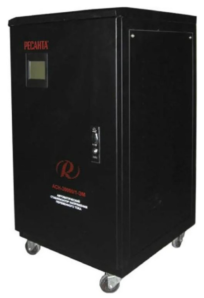 Изображение товара Стабилизатор Ресанта 63/3/3 для защиты бытовой техники от перепадов напряжения