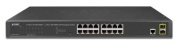 фото Коммутатор управляемый  Planet GS-4210-16T2S