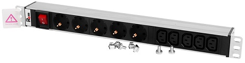 Изображение товара Блок розеток ЦМО R-10-5S-5C13-V-440-Z