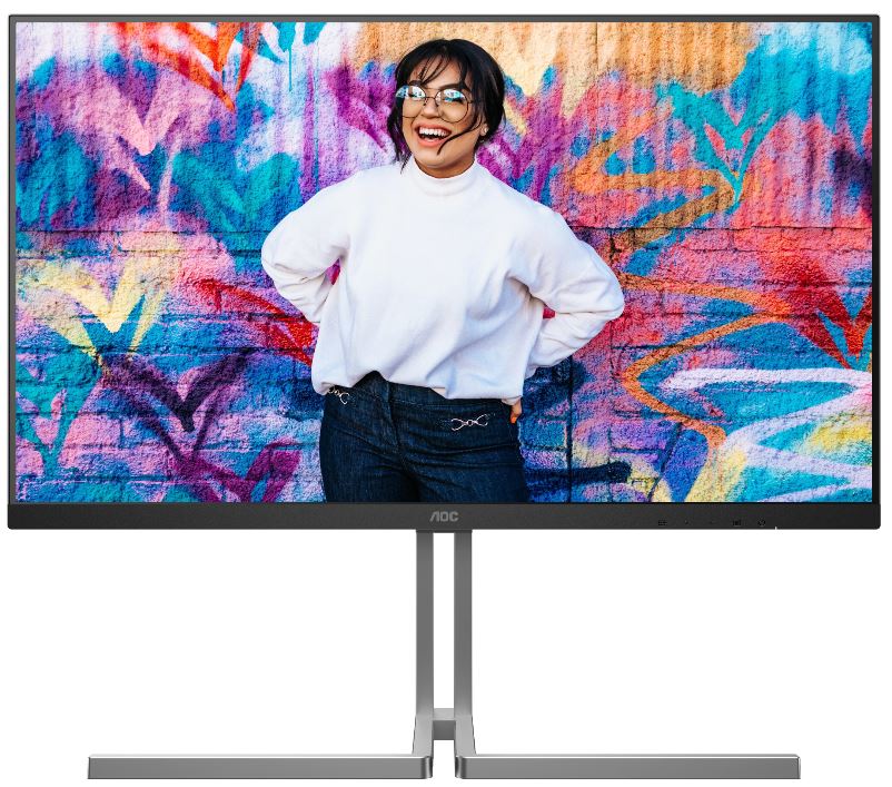 

Монитор 31,5" AOC U32U3CV 3840x2160, IPS, 400 cd/m, 50M:1, 4 ms, 178°/178°, 2*HDMI 2.0, DisplayPort 1.4, 4*USB 3.2, USB Type-C, MM, RJ45, Black, U32U3CV