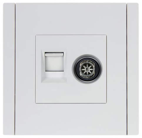 Изображение товара Розетка IEK FP-AK20-2-K01