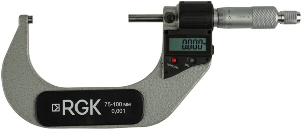 Изображение товара Микрометр RGK MC-100 - точный измерительный инструмент для профессионалов
