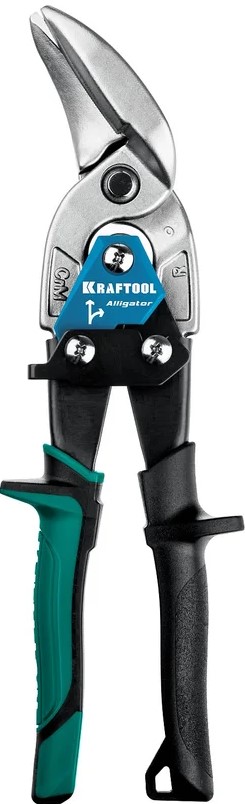 

Ножницы по металлу Kraftool Alligator 2328-OR Kraftool правые усиленные с выносом, 250мм., Alligator
