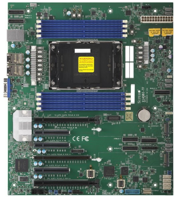 Материнская плата,Supermicro,MBD-X14SBI-TF-B