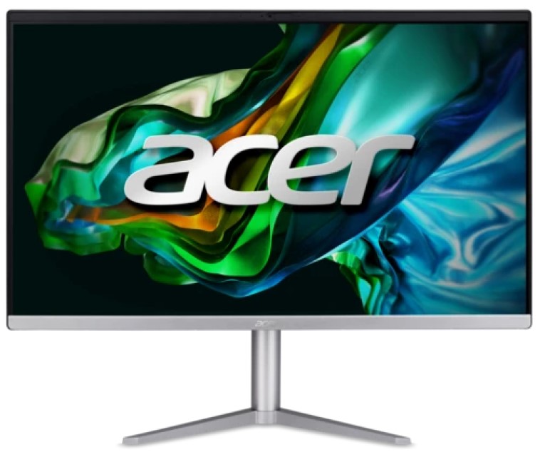 

Моноблок 23.8'' Acer Aspire C24-1300 DQ.BL0CD.00A Ryzen5 7520U/8GB/512GB SSD/Radeon 610M/1920x1080 IPS/WiFi/BT/cam/Eshell/black, Aspire C24-1300