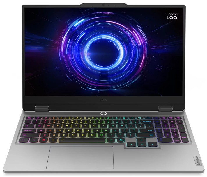 

Ноутбук Lenovo Loq 15IRX10 83JE00WUIN i7-14700HX/16GB/1TB SSD/GeForce RTX 5050 8GB/15.6" FHD/WiFi/BT/Cam/noOS/grey, Loq 15IRX10