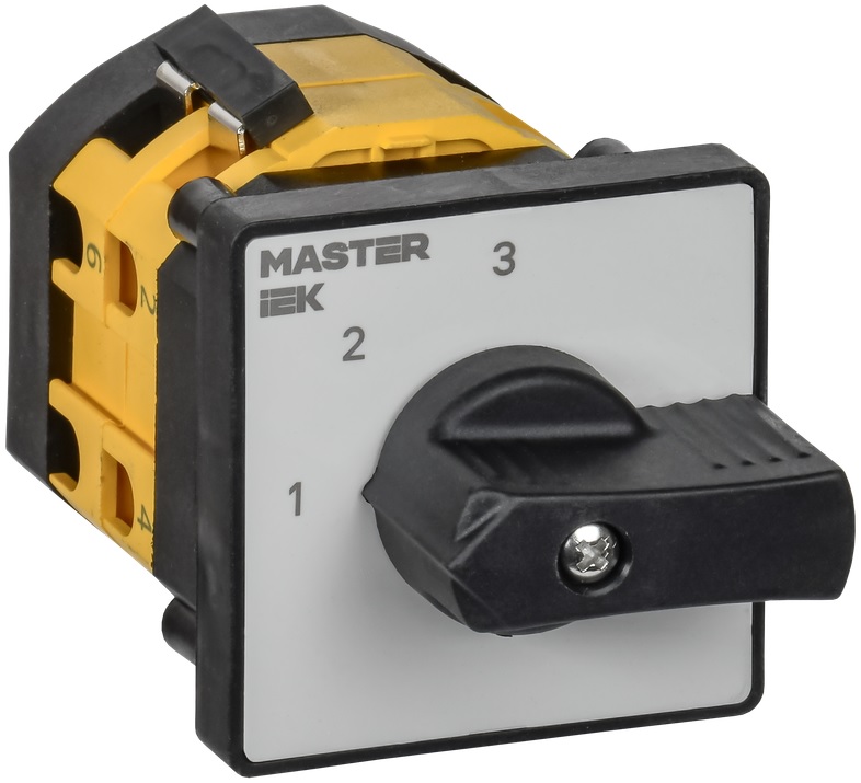 

Переключатель кулачковый IEK MI-CS10-016-082 стандартная рукоятка 16А схема 82, MI-CS10-016-082