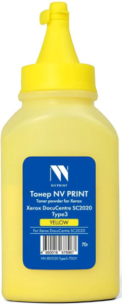 Изображение товара Тонер-картридж NVP для XEROX DocuCentre SC2020 желтый