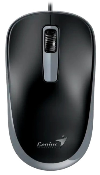 Изображение товара Мышь Genius DX-125S Оптическая, 1200 dpi, USB, черный