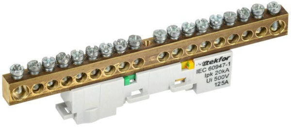 Изображение товара Шина PE "земля" IEK TF-NN20-18-DL-K05