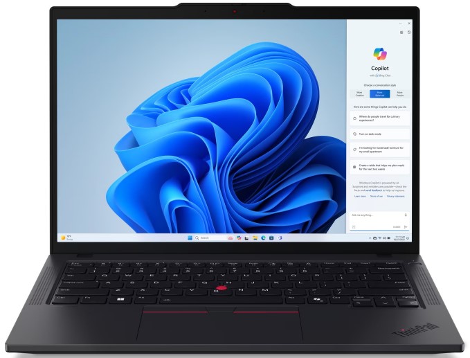 

Ноутбук Lenovo ThinkPad T14 G5 21MLA05TCD_PRO U7 155H/16GB/512GB SSD/14" WUXGA+ 2.2K IPS/W11Pro/black, ThinkPad T14 G5
