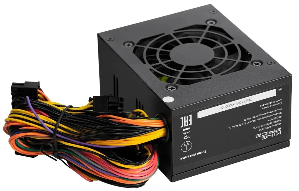 

Блок питания SFX KINGPRICE KPPSU400 400W, KPPSU400