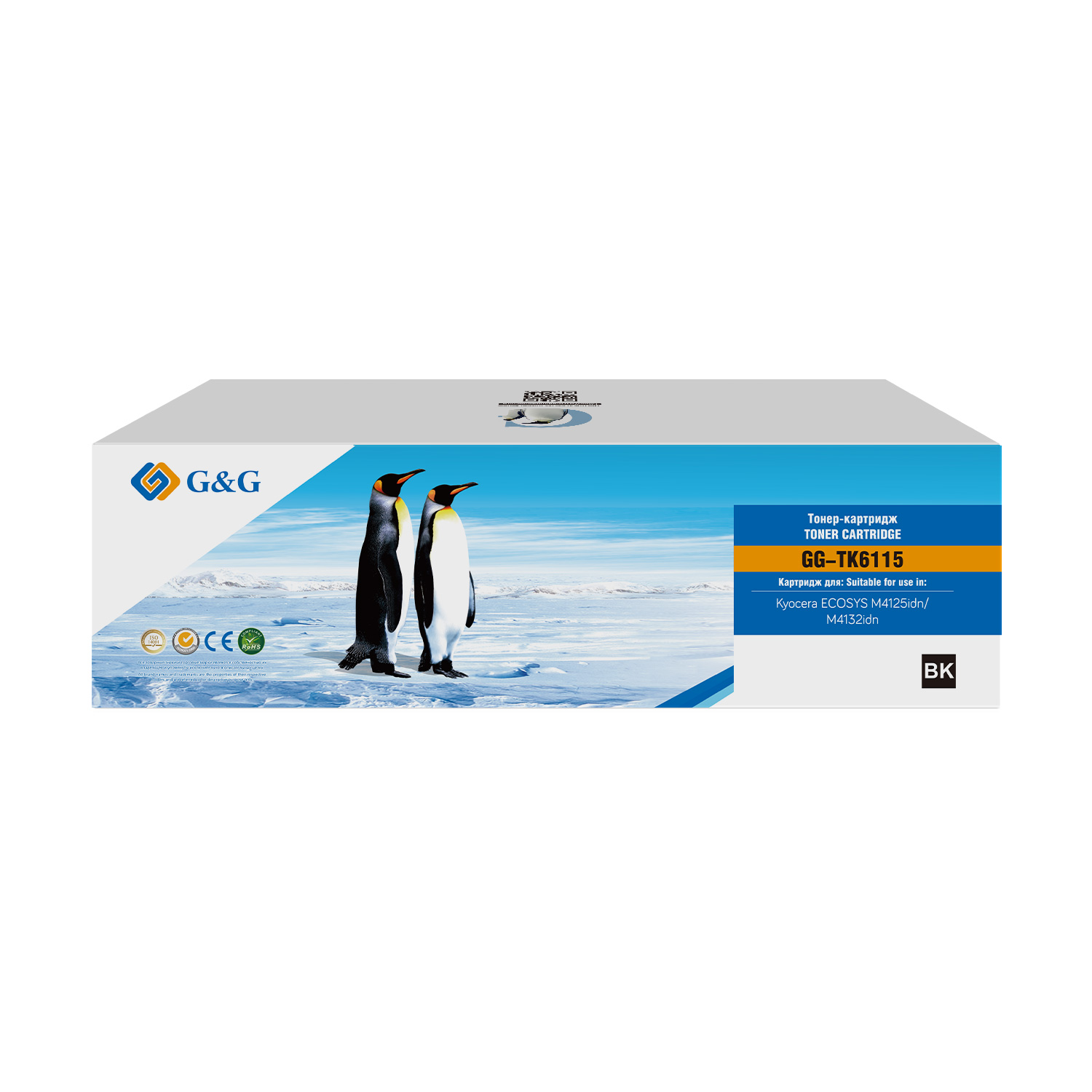 

Картридж G&G GG-TK6115 GG Toner cartridge for Kyocera M4125idn/M4132idn (15000 pages) With Chip, GG-TK6115