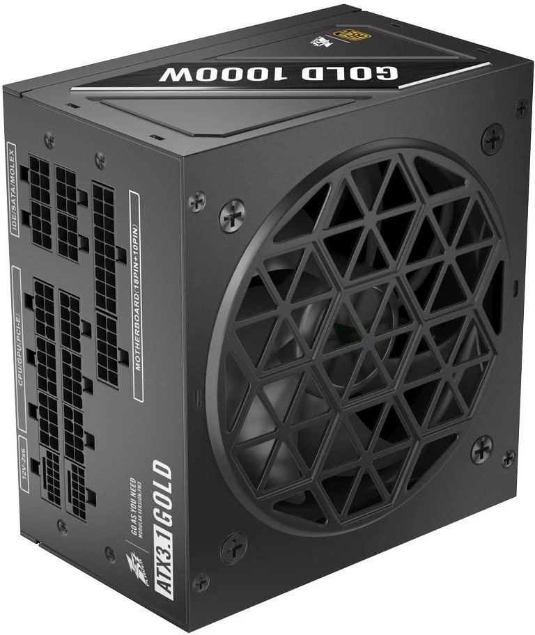 

Блок питания ATX 1STPLAYER HA-1000BA4 1000W, 80+ Gold, 12VHPWR, full modular, HA-1000BA4