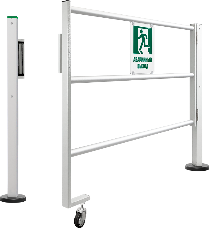 

Секция CARDDEX RTA-02 электромеханическая "Антипаника", сечение стоек 50х50мм; диаметр штанг 32 мм;, RTA-02