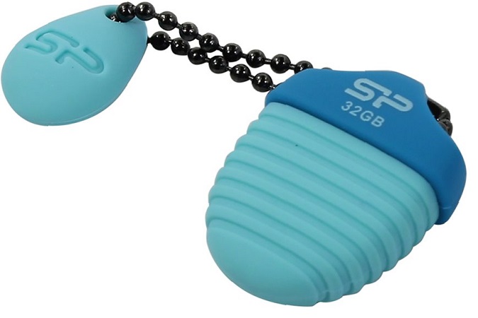 

Накопитель USB 2.0 32GB Silicon Power Touch T30 SP032GBUF2T30V1B голубой, Touch T30