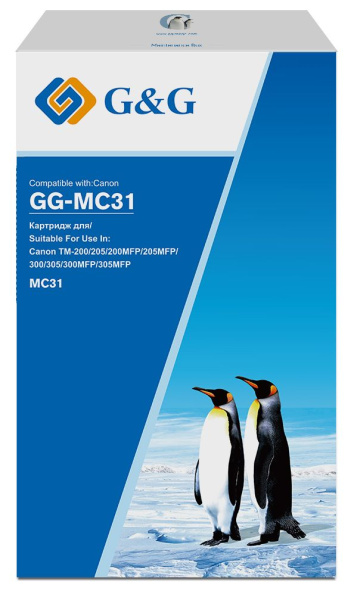 Изображение товара Бункер G&G GG-MC31 для принтеров Canon TM серии