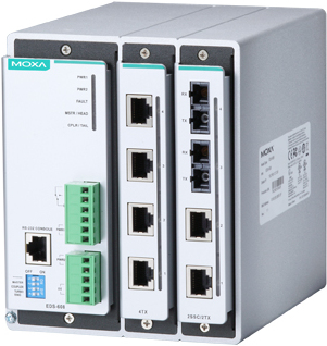 

Модуль интерфейсный MOXA EDS-608 2 slots for 4-port fast Ethernet, total up to 8 ports, EDS-608