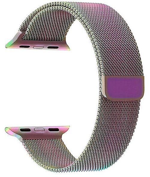 

Ремешок на руку Lyambda CAPELLA DS-APM02-44-SC из нержавеющей стали для Apple Watch 42/44 mm seven color, CAPELLA