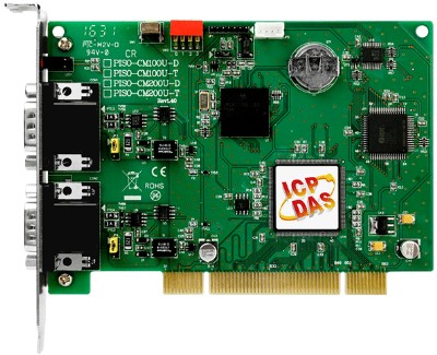 

Плата ICP DAS PISO-CM200U-D Intelligent CAN interface with two Isolated Protection CAN Communication Port and 9-Pin D-sub connector for Universal PCI, PISO-CM200U-D