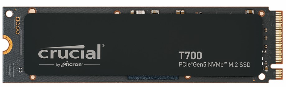 

Накопитель SSD M.2 2280 Crucial T700 CT4000T705SSD3 4TB, 14100/12600MB/s, TBW 2400, MTBF 1.5M, T700