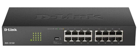 фото Коммутатор неуправляемый D-link DGS-1016D/J1A в Омске